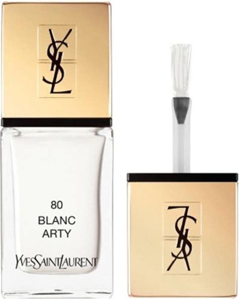 ysl 80 blanc arty|ysl la laque.